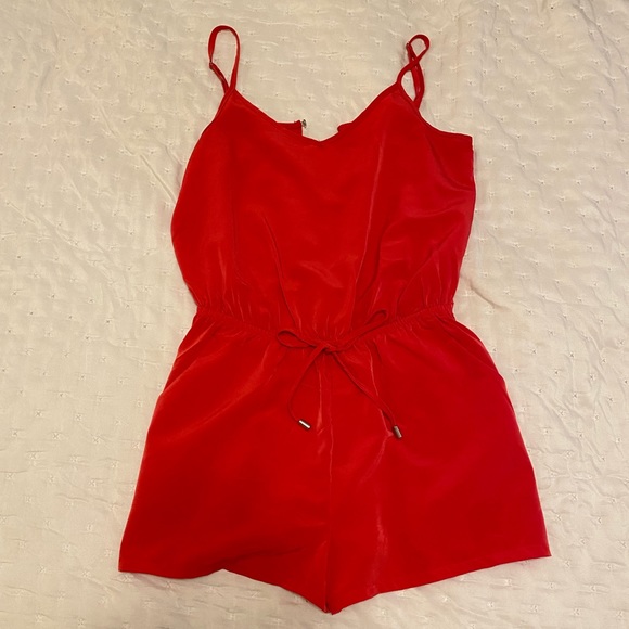 Pants - Red romper